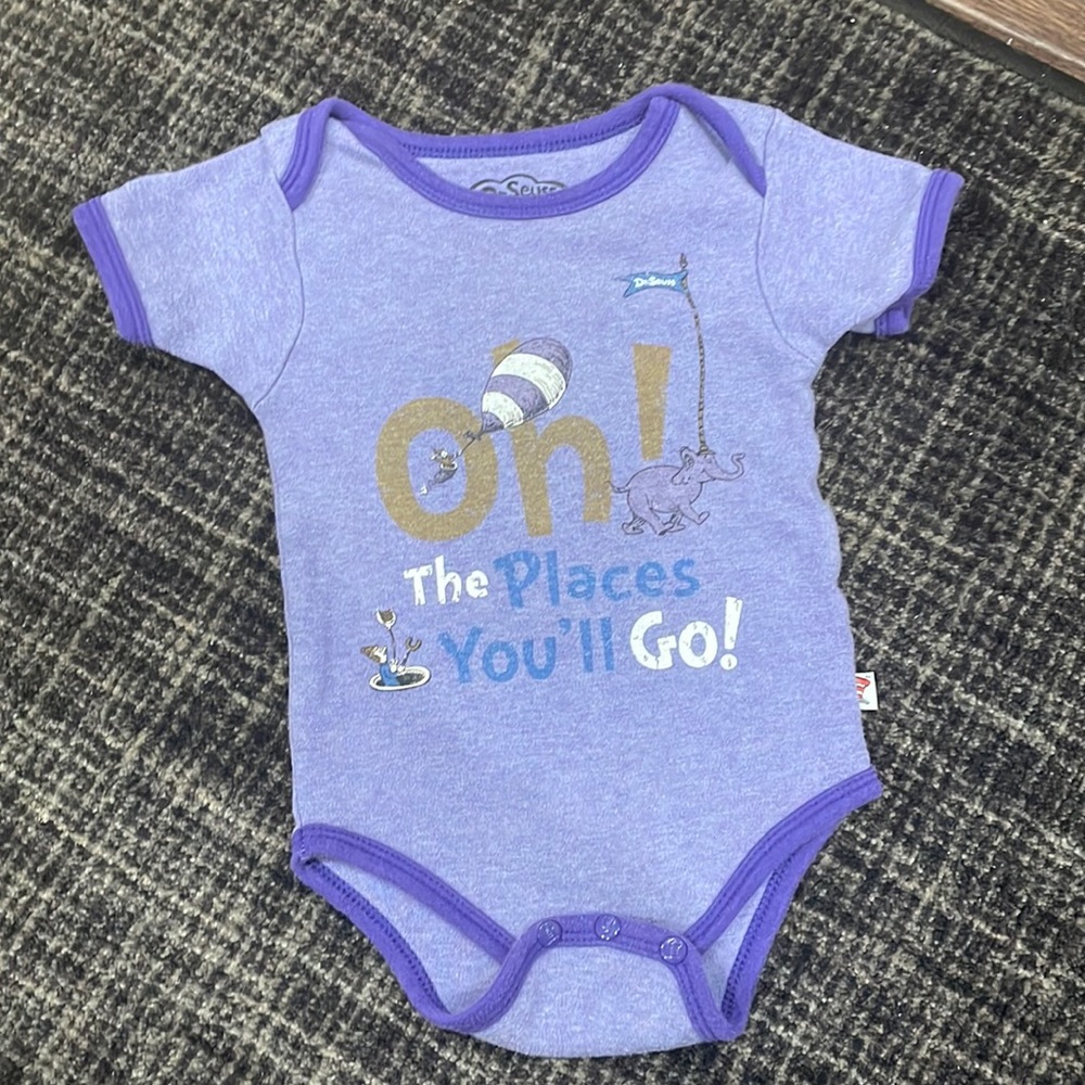 Dr Seuss Nursery Onesie